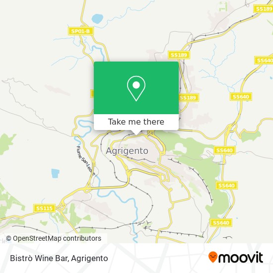 Bistrò Wine Bar map