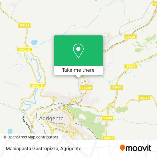 Maninpasta Gastropizza map