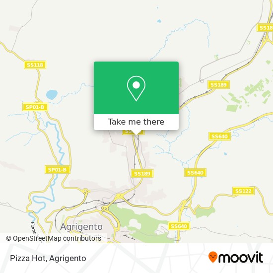 Pizza Hot map