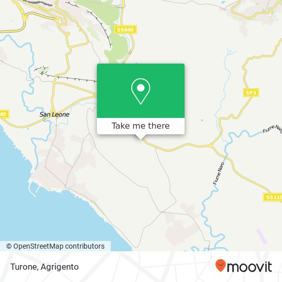 Turone map