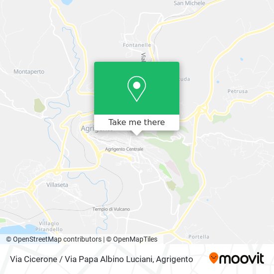 Via Cicerone / Via Papa Albino Luciani map