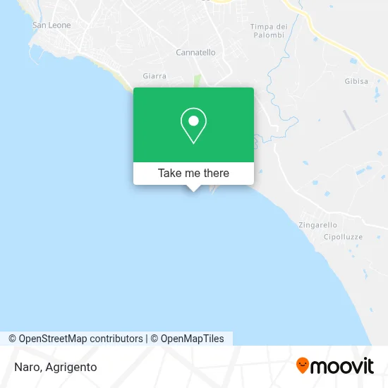 Naro map