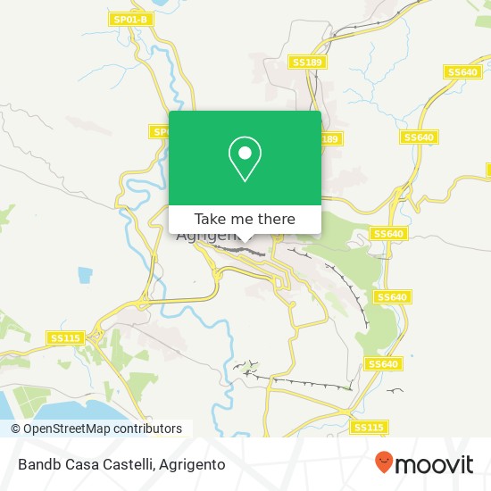 Bandb Casa Castelli map