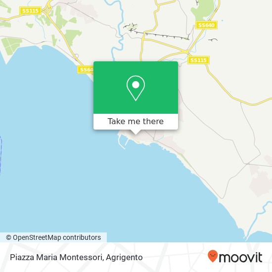 Piazza Maria Montessori map