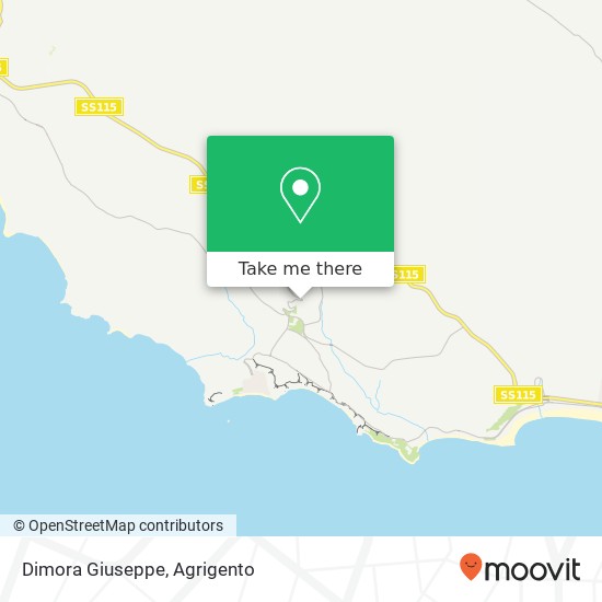 Dimora Giuseppe map