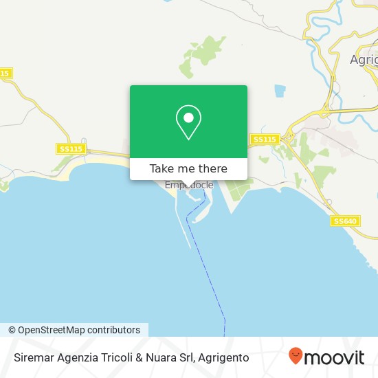 Siremar Agenzia Tricoli & Nuara Srl map