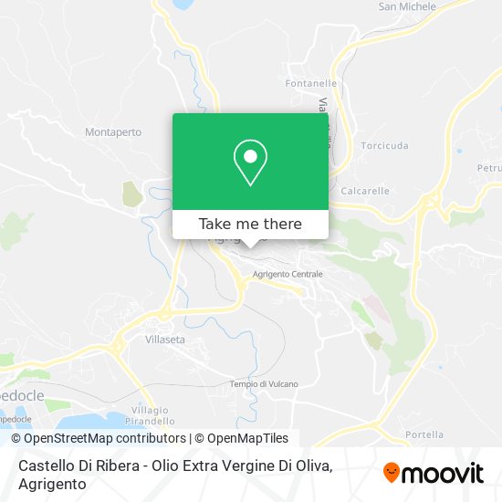 Castello Di Ribera - Olio Extra Vergine Di Oliva map