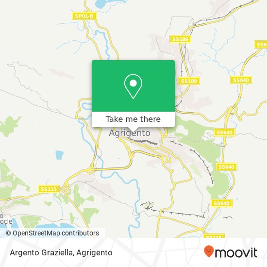 Argento Graziella map