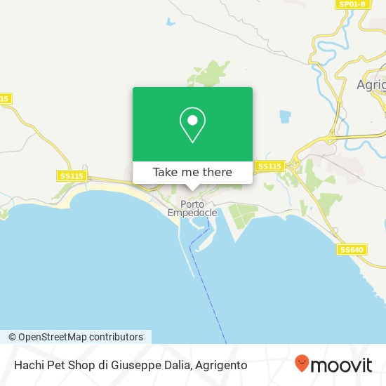 Hachi Pet Shop di Giuseppe Dalia map