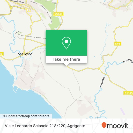 Viale Leonardo Sciascia 218 / 220 map