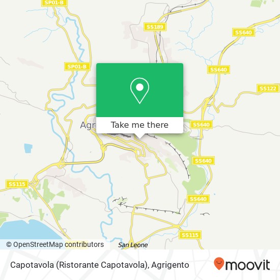 Capotavola (Ristorante Capotavola) map