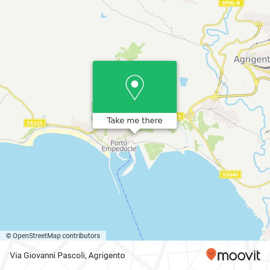 Via Giovanni Pascoli map
