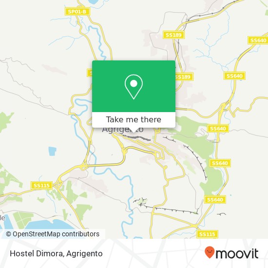 Hostel Dimora map