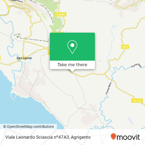 Viale Leonardo Sciascia nº47A3 map