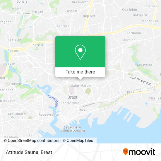 Attitude Sauna map