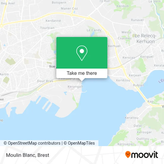 Moulin Blanc map