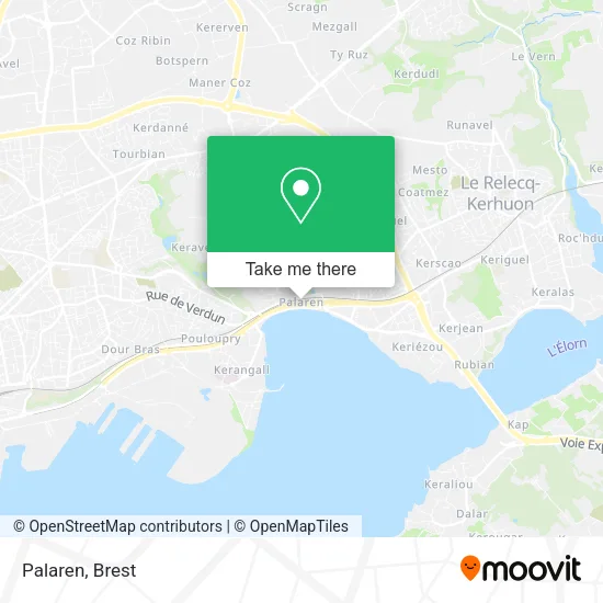 Palaren map