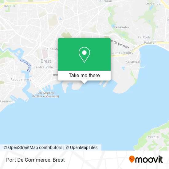 Port De Commerce map