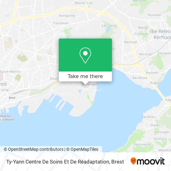 Mapa Ty-Yann Centre De Soins Et De Réadaptation