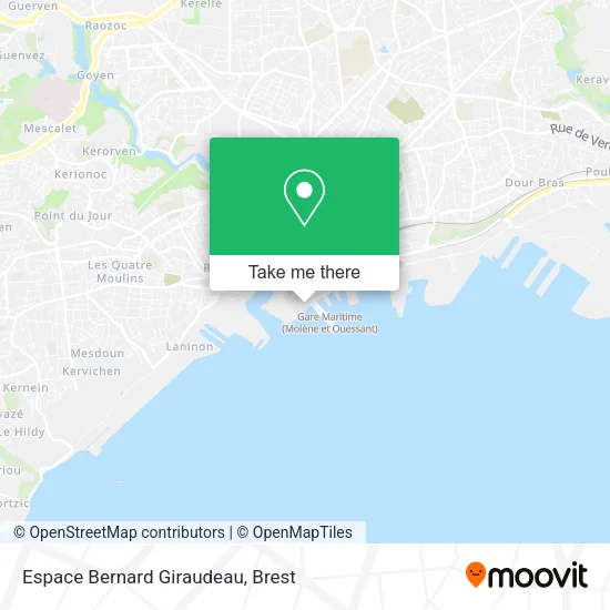 Espace Bernard Giraudeau map