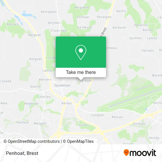 Penhoat map