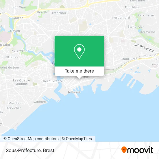 Sous-Préfecture map