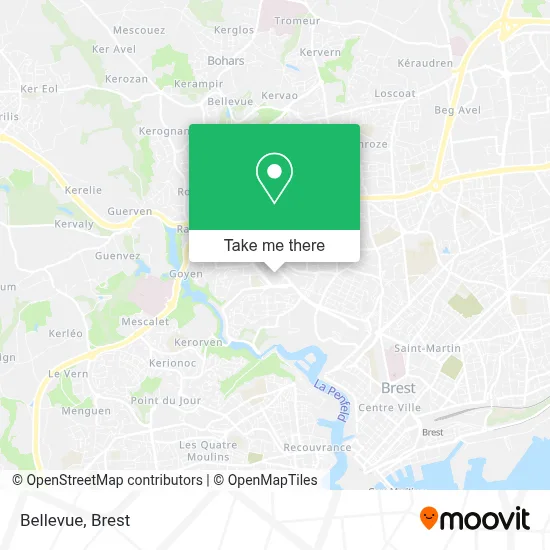 Bellevue map