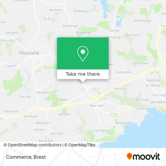 Commerce map