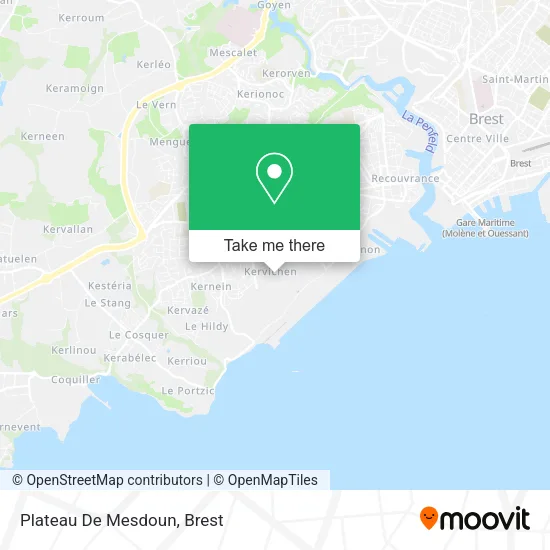 Plateau De Mesdoun map