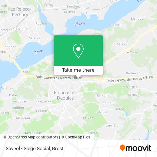 Savéol - Siège Social map