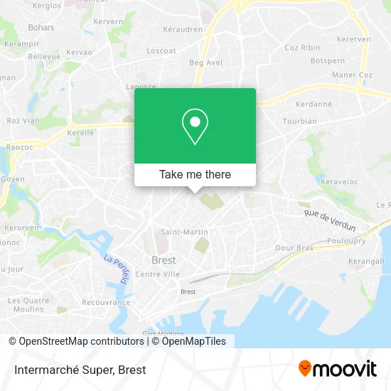 Intermarché Super map