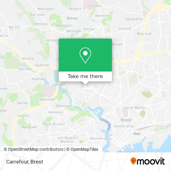 Carrefour map