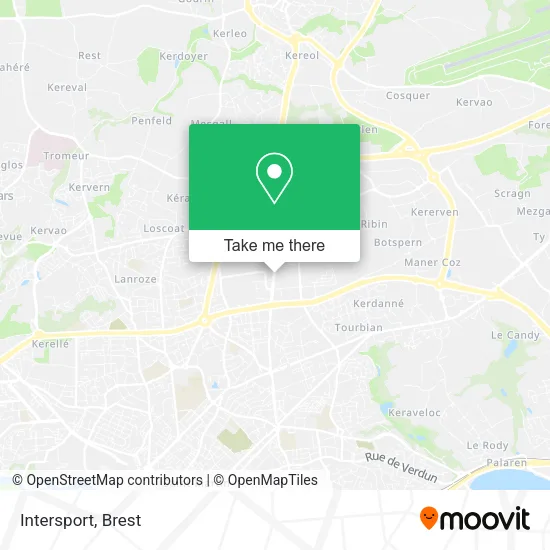 Intersport map