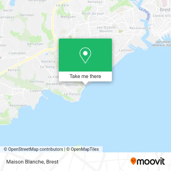 Maison Blanche map