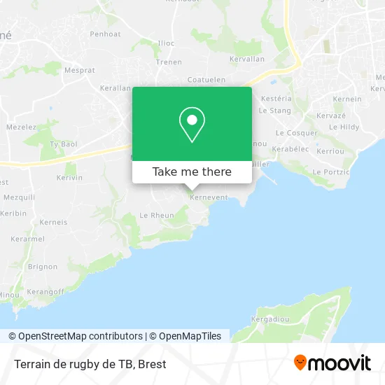 Terrain de rugby de TB map