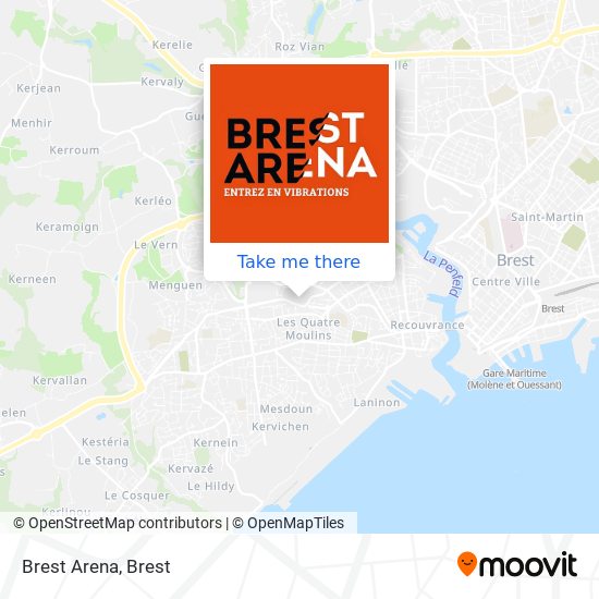 Brest Arena map