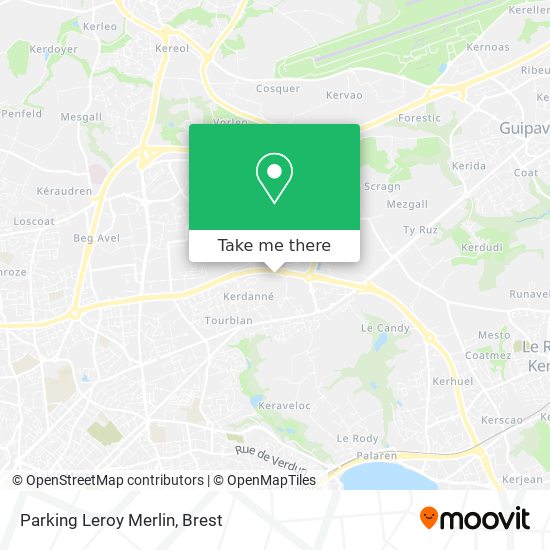 Mapa Parking Leroy Merlin