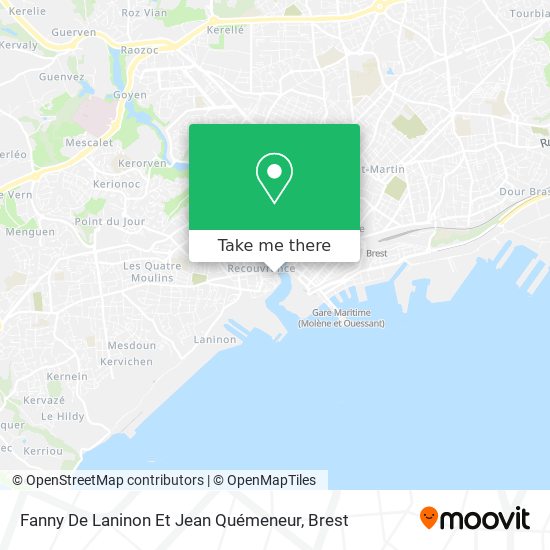 Fanny De Laninon Et Jean Quémeneur map
