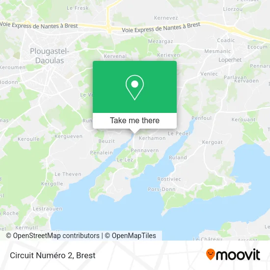 Circuit Numéro 2 map