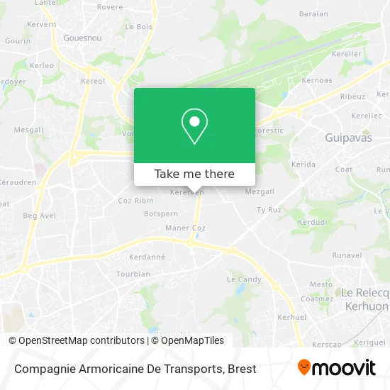 Compagnie Armoricaine De Transports map
