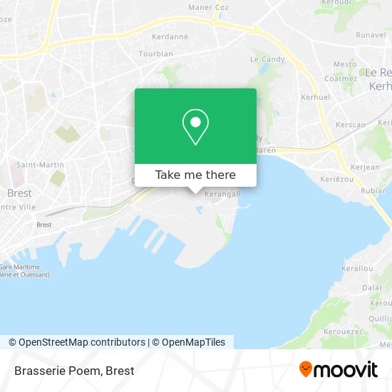 Brasserie Poem map