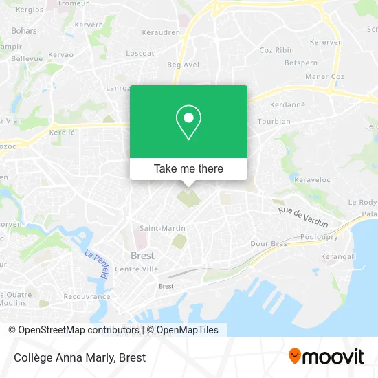 Collège Anna Marly map