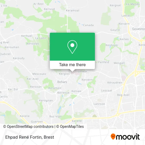 Ehpad René Fortin map