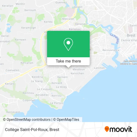 Collège Saint-Pol-Roux map