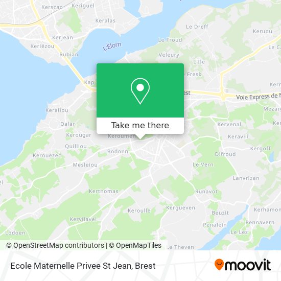 Ecole Maternelle Privee St Jean map