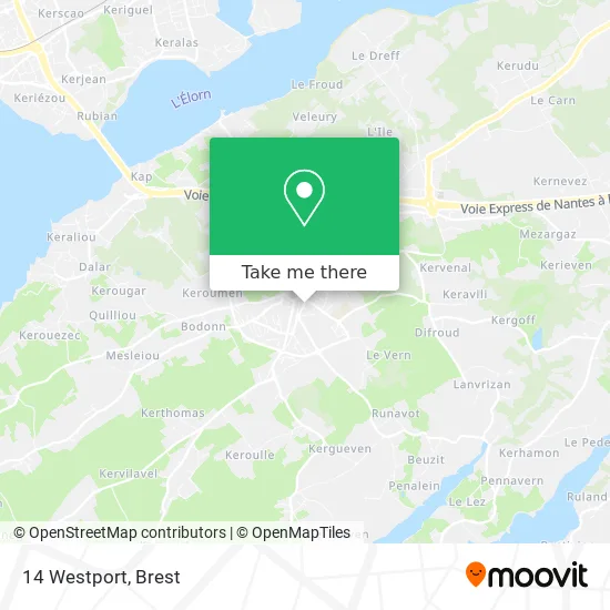 14 Westport map