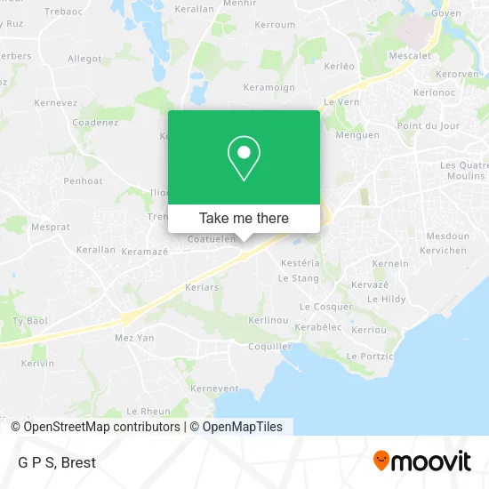 G P S map