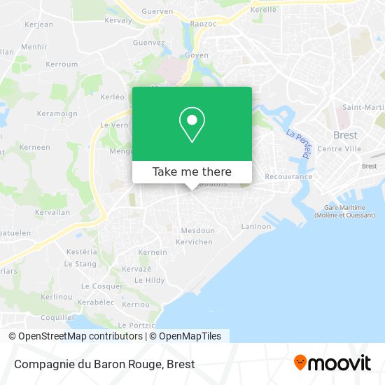 Compagnie du Baron Rouge map