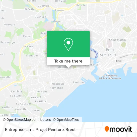 Entreprise Lima Projet Peinture map