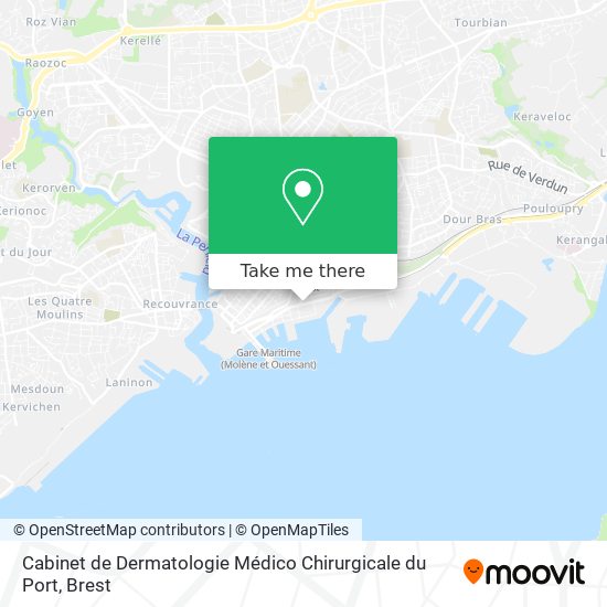 Cabinet de Dermatologie Médico Chirurgicale du Port map